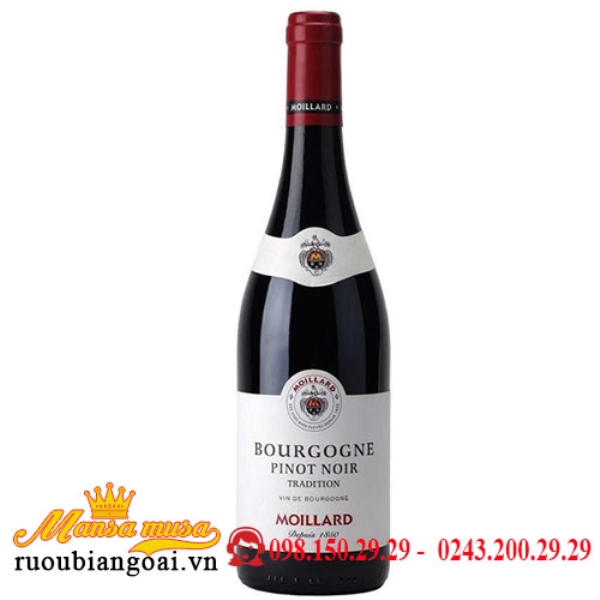 Rượu vang Moillard Bourgogne Pinot Noir